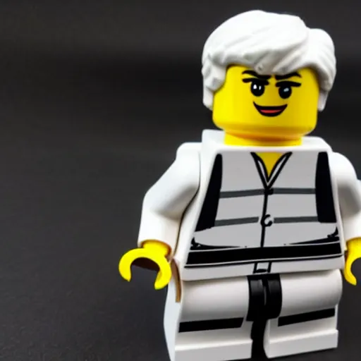 Image similar to xqc as a lego figure