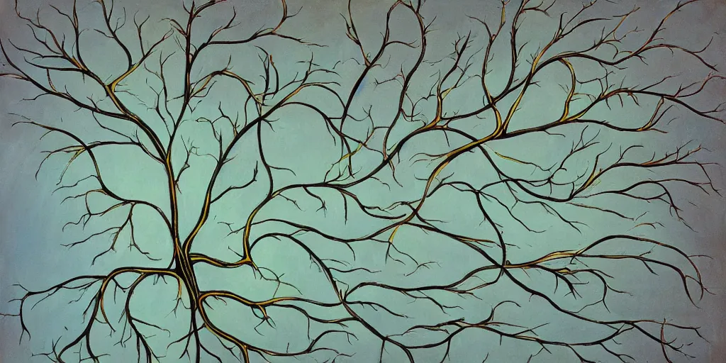 Image similar to detailed painting of a neuron's life perspective