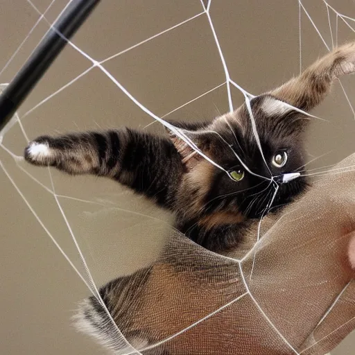 Image similar to cat spider mix