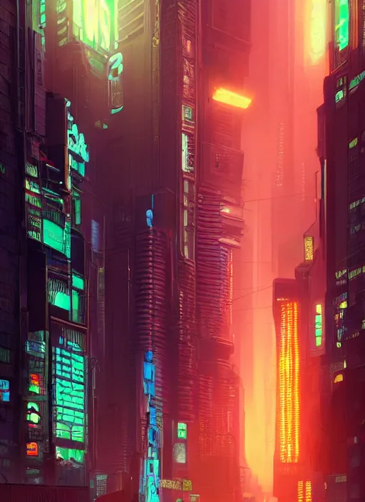 Image similar to portrait, Street view scifi cyberpunk City, bill Boards, neon signs, dramatic lighting, cinematic, establishing shot, extremly high detail, photo realistic, cinematic lighting, post processed, concept art, artstation, matte painting, style by eddie mendoza, raphael lacoste, alex ross