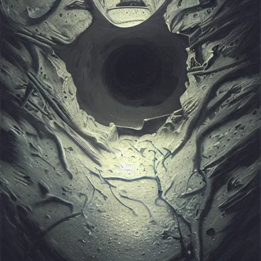 Prompt: the surface of the moon Titan, physically accurate, moody dynamic lighting, very very intricate, very very elegant, highly detailed, digital painting, artstation, HR GIGER, Hieronymus Bosch, Francis Bacon, concept art, smooth, very beautiful, sharp focus, illustration, wideshot, art by artgerm and greg rutkowski and alphonse mucha