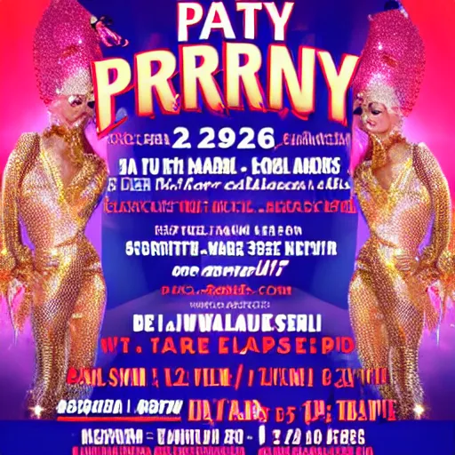 Image similar to party perry concert ad