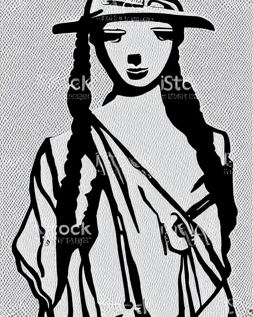 Image similar to cotton girl vector art illustration