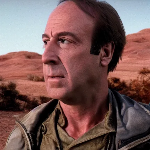 Prompt: film still of saul goodman in the role of ripley in aliens, unreal engine, uhd, by ridley scott and h r giger, very detailed, realistic