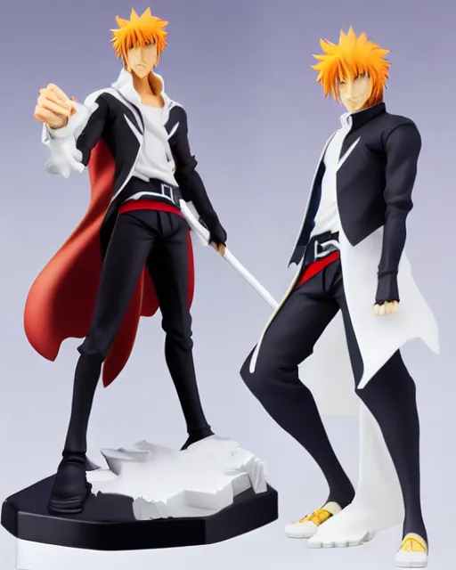 Image similar to disney, bleach, ichigo, figurine, detailed product photo