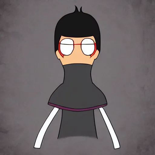 Prompt: bobs burgers style, grim reaper,