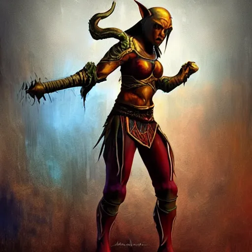 Prompt: Bright, colorful, realistic dark gritty individual Elder scrolls morrowind dark elf full body backlighting, kodachrome, high contrast, highly detailed, sharp focus, digital painting, concept art, illustration, trending on artstation, comic book by Alex Ross cover art
