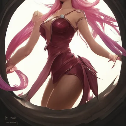 Image similar to Vi From the series Arcane, League of Legends, elegant, highly detailed, digital painting, artstation, concept art, smooth, sharp focus, illustration, ArtStation, art by artgerm and greg rutkowski and alphonse mucha and J. C. Leyendecker and Edmund Blair Leighton and Katsuhiro Otomo and Geof Darrow and Phil hale and Ashley wood and Ilya repin and Charlie Bowater