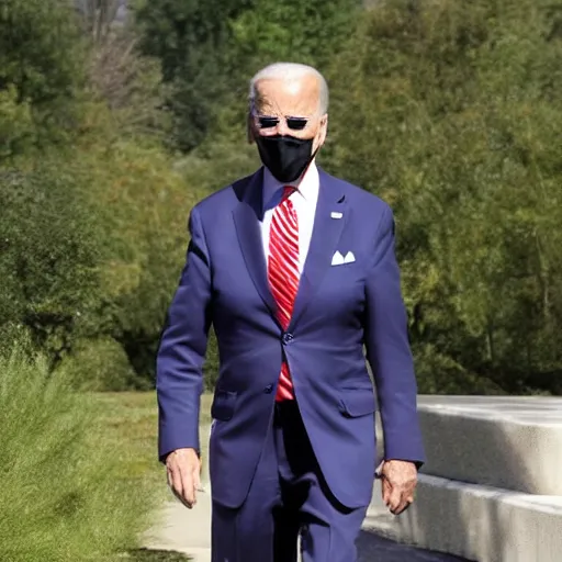 Image similar to Joe Biden in women's clothes