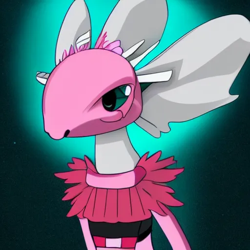 Prompt: ( ( ( anthropomorphic pink armadillo with wings ) ) ), anime character