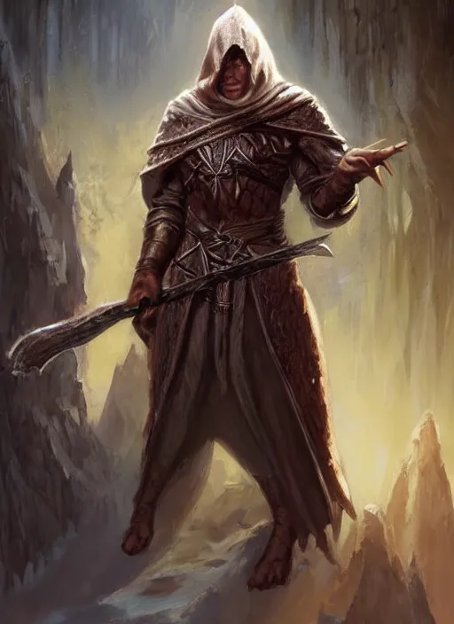 Image similar to white hood figure, ultra detailed fantasy, dndbeyond, bright, colourful, realistic, dnd character portrait, full body, pathfinder, pinterest, art by ralph horsley, dnd, rpg, lotr game design fanart by concept art, behance hd, artstation, deviantart, hdr render in unreal engine 5