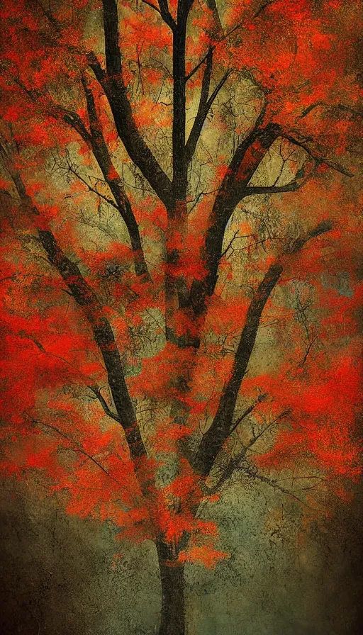 Prompt: life and death mixing together, by peter holme iii