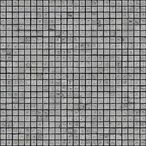 Image similar to 4 k large tiled retrofuturism brutalist floor white black seamless texture, material, hip modern design, flat, pbr, hi - res