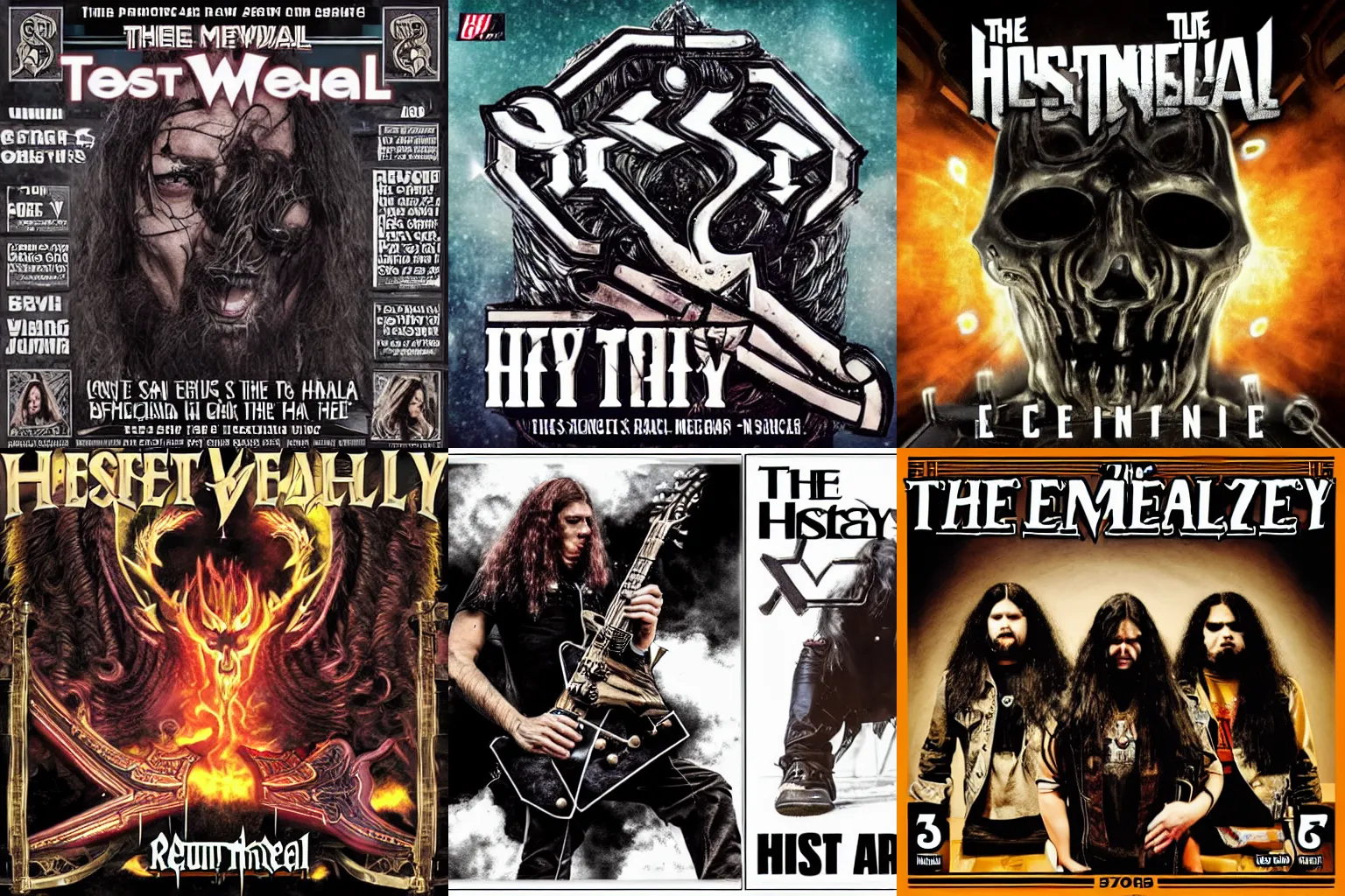 Heavy Metal Posters 