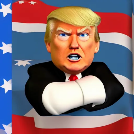 donald trump pixar 3 d cartoon style | Stable Diffusion | OpenArt