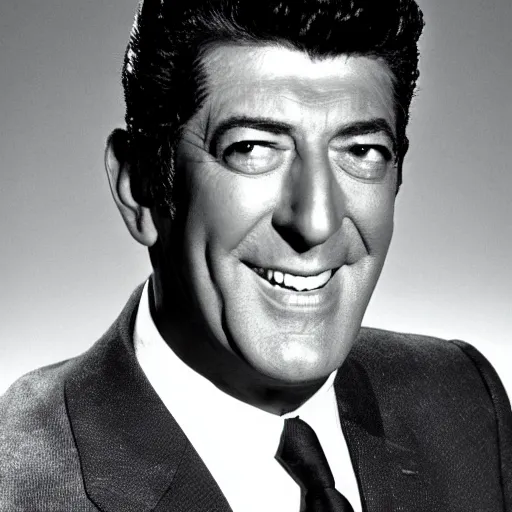 Prompt: dean martin on the millions doller bill