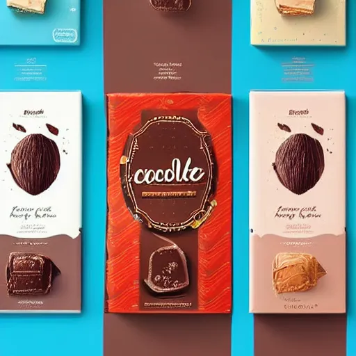 Image similar to chocolate packaging design