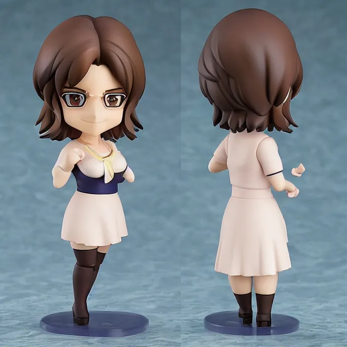 Prompt: tina fey, an anime nendoroid of tina fey, figurine, detailed product photo