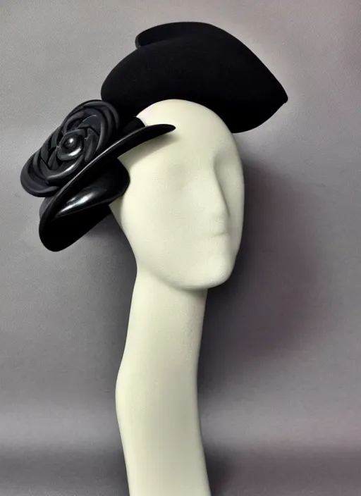 Image similar to paul pouiret art deco slanted hat tight silhouette fashion chanel john lanvin vogue
