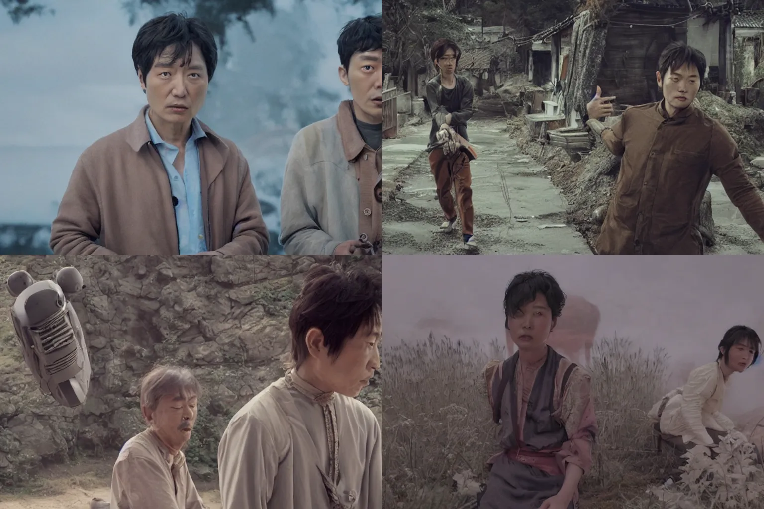 Prompt: a filmstill of the movie Pulgasari by Shin Sang-ok
