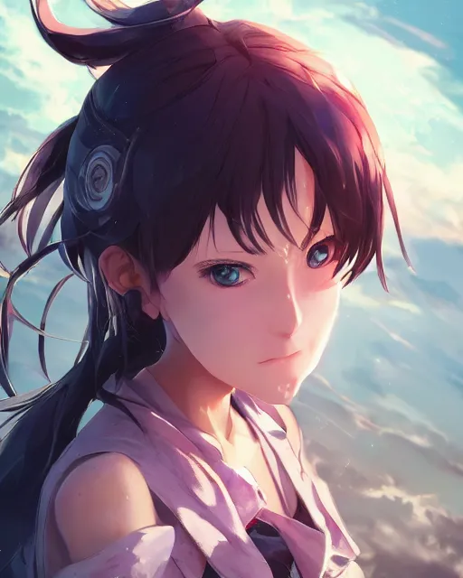 Prompt: illustration of an anime girl's eyes being mind controlled by artgerm and wlop and greg rutkowski, digital art, extreme detail, realistic lighting, cinematic composition, concept art, sharp focus, colorful, photorealistic eyes, 8 k