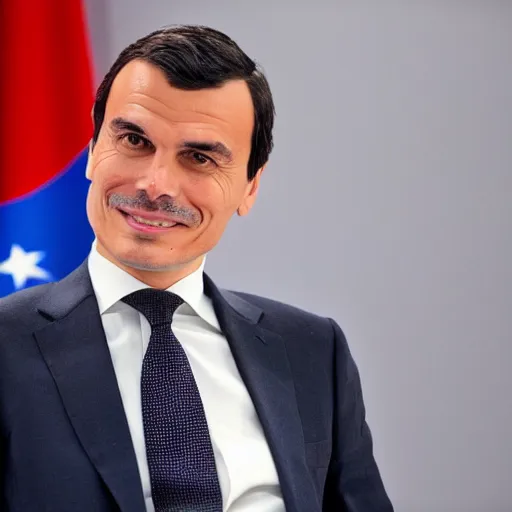 Image similar to spanish president pedro sanchez shaved