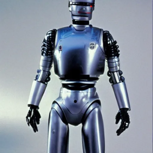 Image similar to bill murray as robocop