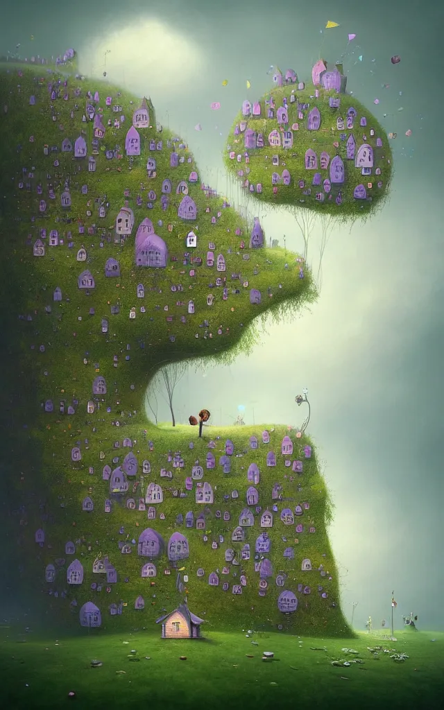 Prompt: always remember that you are absolutely unique. just like everyone else., gediminas pranckevicius,