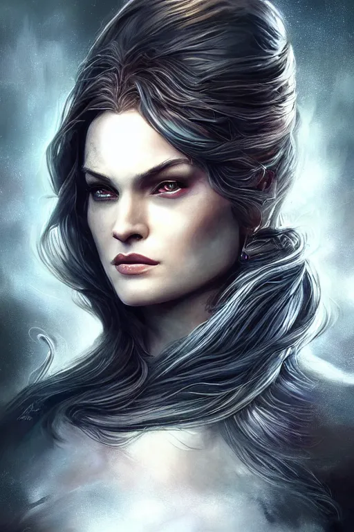 Prompt: Majestic and regal portrait of a female The Batman, DC universe, Perfect face, beautiful, intricate, epic, elegant, menacing, fantasy, highly detailed, digital painting, hard focus, beautiful volumetric lighting, epic light, ultra detailed, by Leesha Hannigan, Ross Tran, Thierry Doizon, Kai Carpenter, Ignacio Fernández Ríos