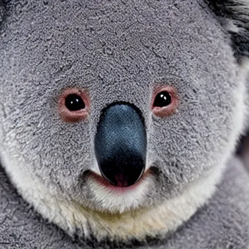 Image similar to cute whatsapp emoji of a koala bear, vector