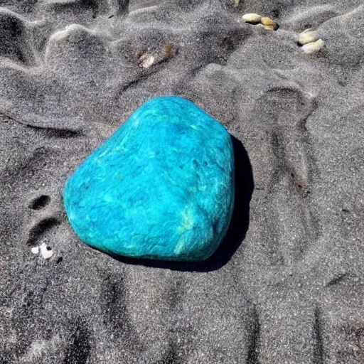 Image similar to a beautiful rock on the beach