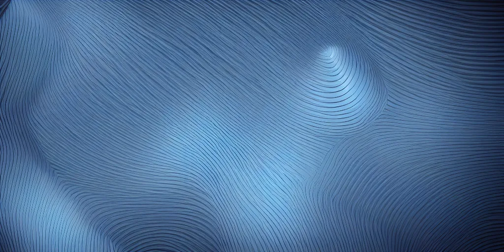 Image similar to a abstract background with curves and light, octane render, soft, trending on artstation, 8 k render, unreal engine