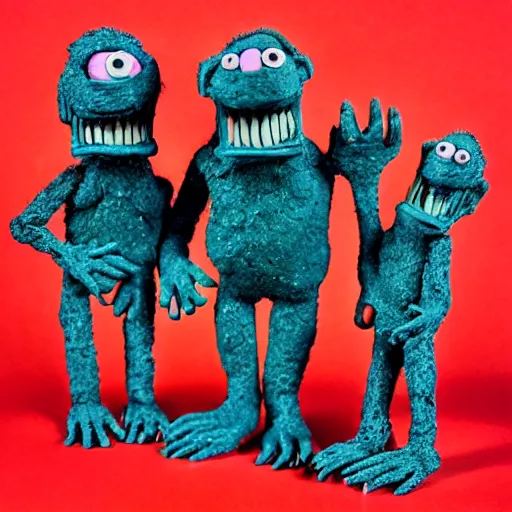 Image similar to claymation style cronenberg monster