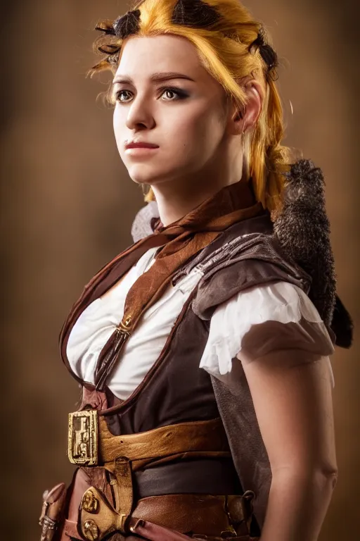 Image similar to a female DND gith, high resolution film still, 8k, HDR colors, cosplay, studio lighting