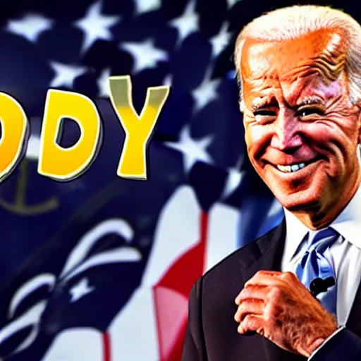 Image similar to Joe Biden in Bubsy 3D