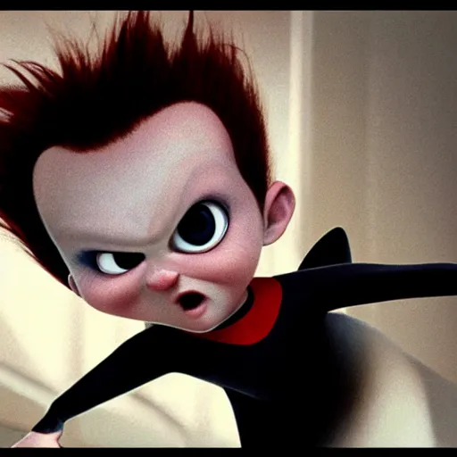 Image similar to Syndrome from the incredibles