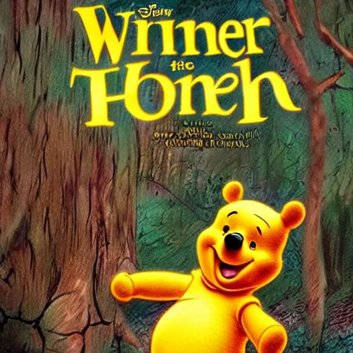 Image similar to winnie the pooh horror movie slasher
