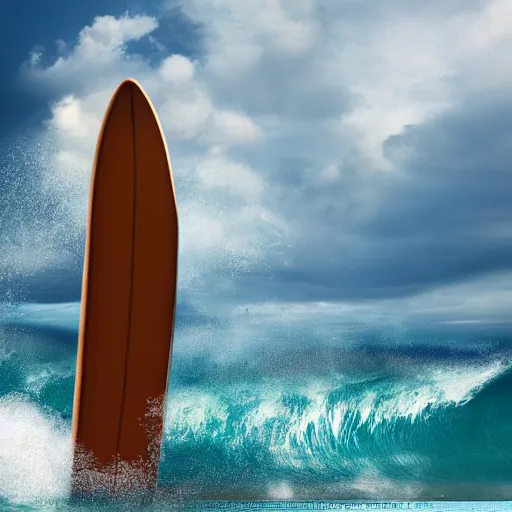 Image similar to Hawaiian teenager surfing waves, realistic, photo studio, HDR, 8k, trending on artstation