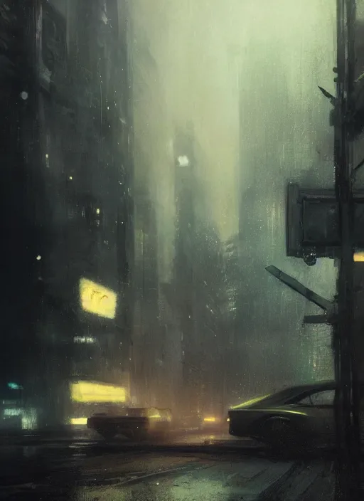 Image similar to bladerunner 2 0 4 9, spotlight, by greg rutkowski, by jeremy mann, digital painting