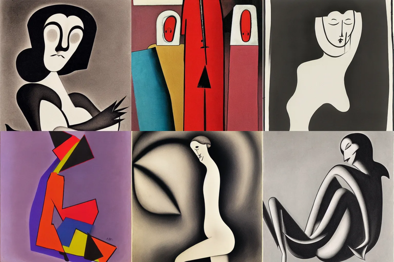 Prompt: artwork by man ray