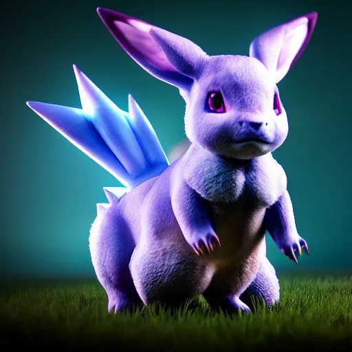 Image similar to photography of a realistic nidorino animal, ultra detailed, 8 k, cinematic lighting, natural background, trending on artstation, pokemon