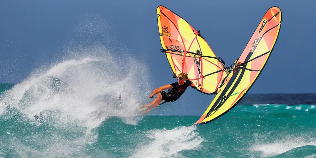 Image similar to kristoffer egeberg windsurfing in hawaii