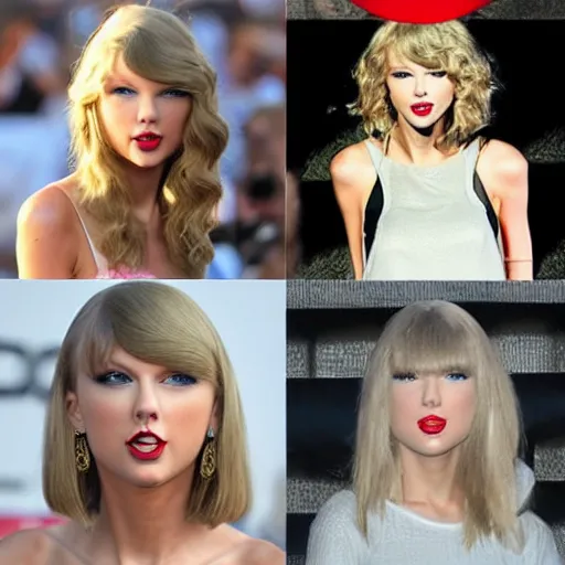 Image similar to Taylor Swift as a chess piece, blonde hair