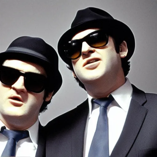 Prompt: the blues brothers