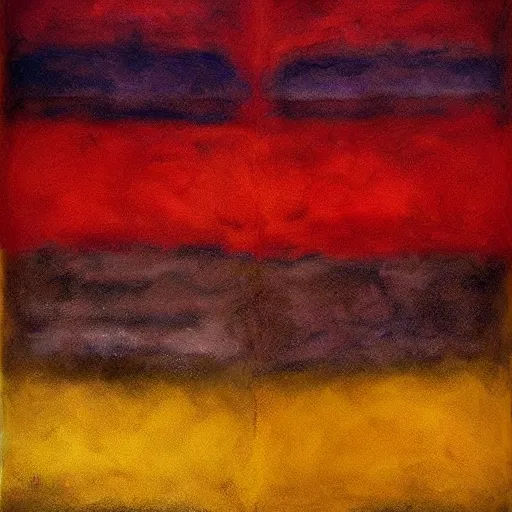 Prompt: autumn colors pallet, surreal shapes 🔼⚜💠🔸✴ by rothko