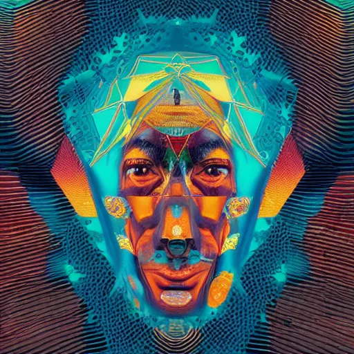 Image similar to album cover design design depicting the alter to the ai machine gods, by jonathan zawada, pi - slices, and tristan eaton, digital art