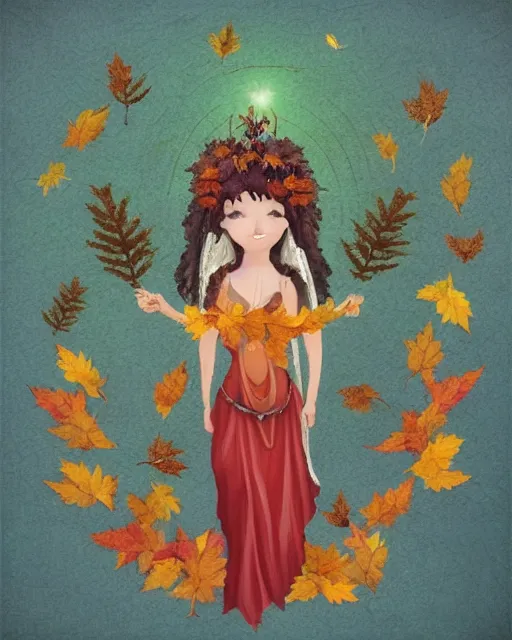 Image similar to goddess of autumn
