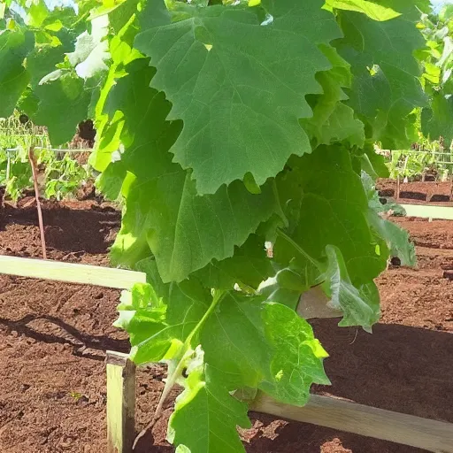 Image similar to look at this new plant, it grows fresh hamburgers and cheeseburgers right on the vine, brimming with a fresh crop of burgers growing on this burger plant