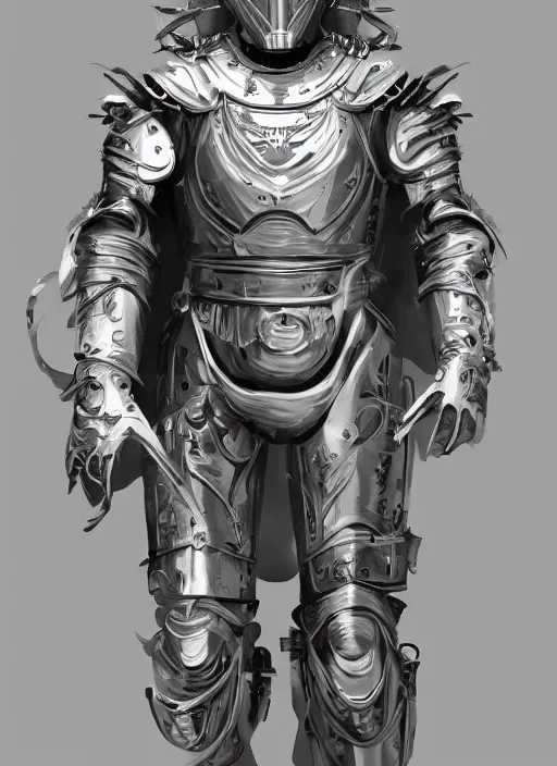 Image similar to powerful male tin man, christian bale as tinman, full body character concept, covered in full metal armor, plating, art nouveau, super powers, fantasy, intricate, elegant, highly detailed, digital painting, artstation, concept art, shining, sharp focus, illustration, art by stanley lau