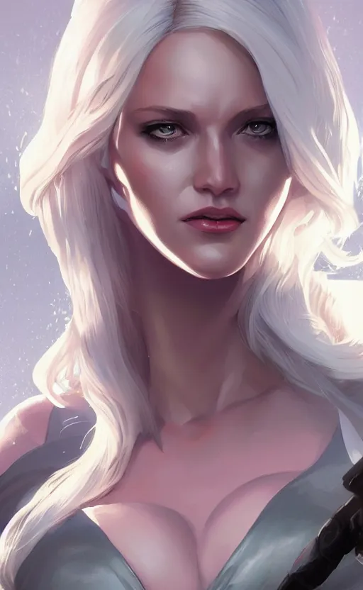 Prompt: emma frost, highly detailed, digital painting, artstation, facing camera, concept art, smooth, sharp focus, illustration, art by artgerm and greg rutkowski, high definition digital art, dramatic lighting, in the style of ilya kuvshinov and Ross tran